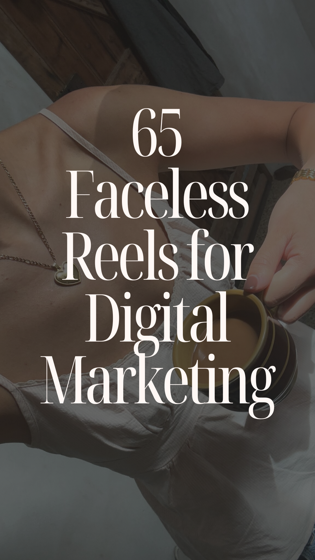 65 Editable Faceless Digital Marketing Reels | Done-For-You Captions & Hashtags | Canva Templates | MRR + PLR Rights | Instagram TikTok | Instant Download