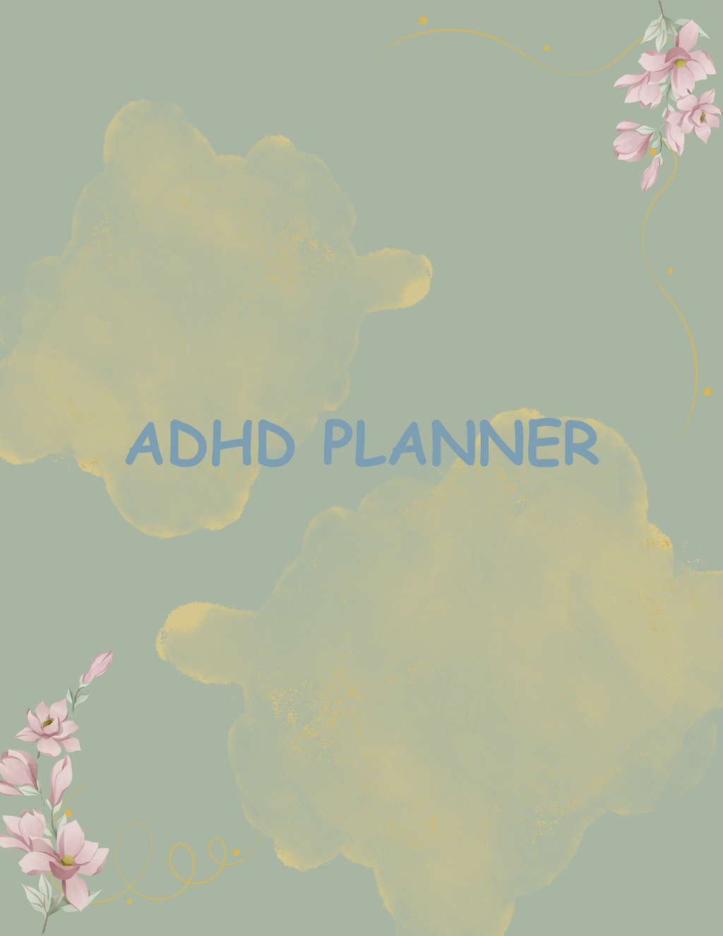 The Complete Mental Wellness Bundle — ADHD, Mental Health & Anxiety Journal Collection | 3 PDF Planners | Instant Download