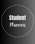Student Planner | Undated Academic Planner for High School & College | Daily Hourly Tracker, Homework Log, Project Tracking & Quarterly Class Schedule | 280 Pages | PDF | Instant Download
