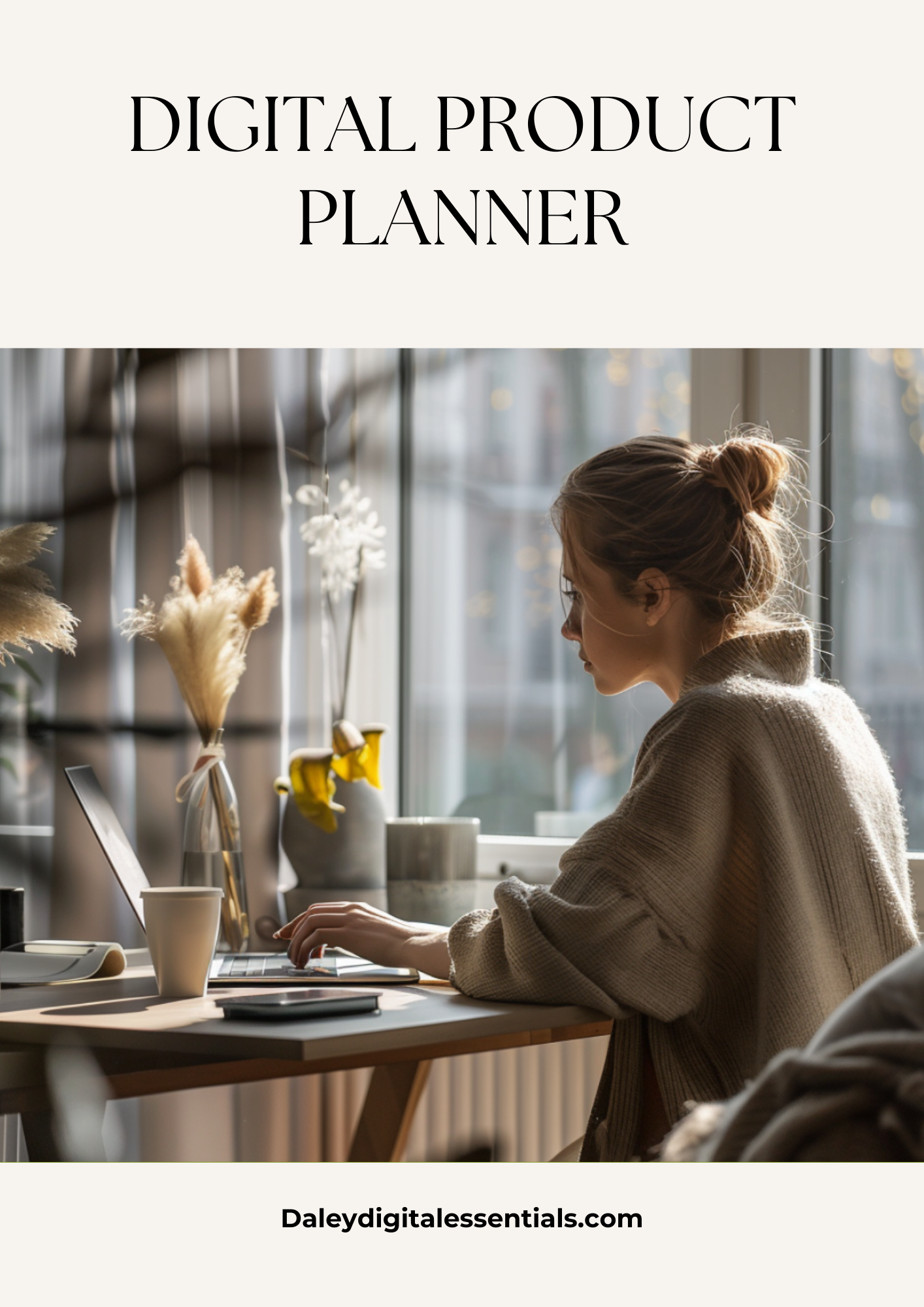 Digital Product Business Planner & Workbook | Start to Finish Guide to Building Your Digital Product Business | 36 Pages | MRR + PLR Rights | Instant Download