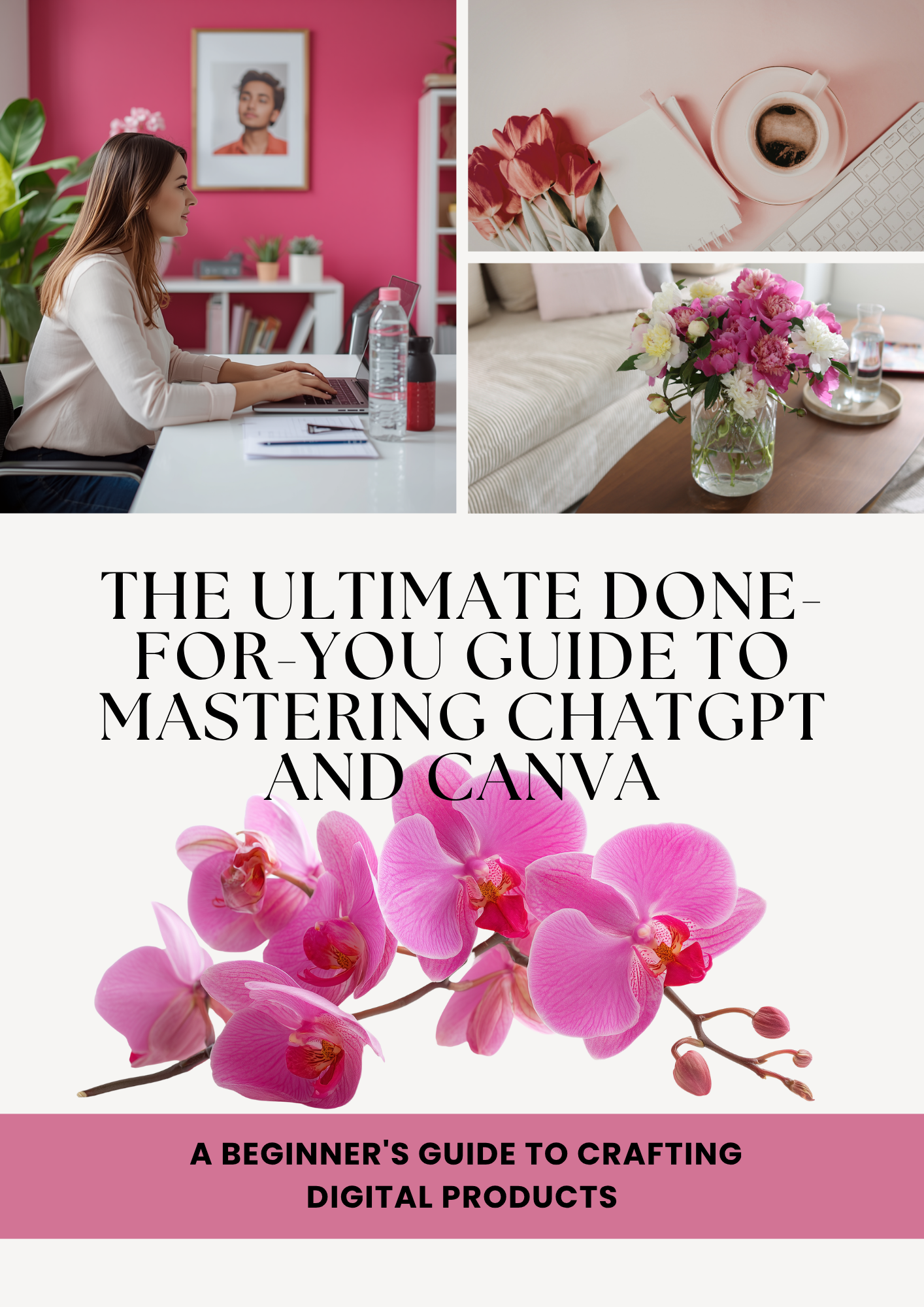 The Ultimate Done For You Guide to Mastering ChatGPT & Canva | MRR + PLR Rights Included | 82 Pages | Rebrand & Resell for 100% Profit | Digital Product for Resellers | PDF Instant Download