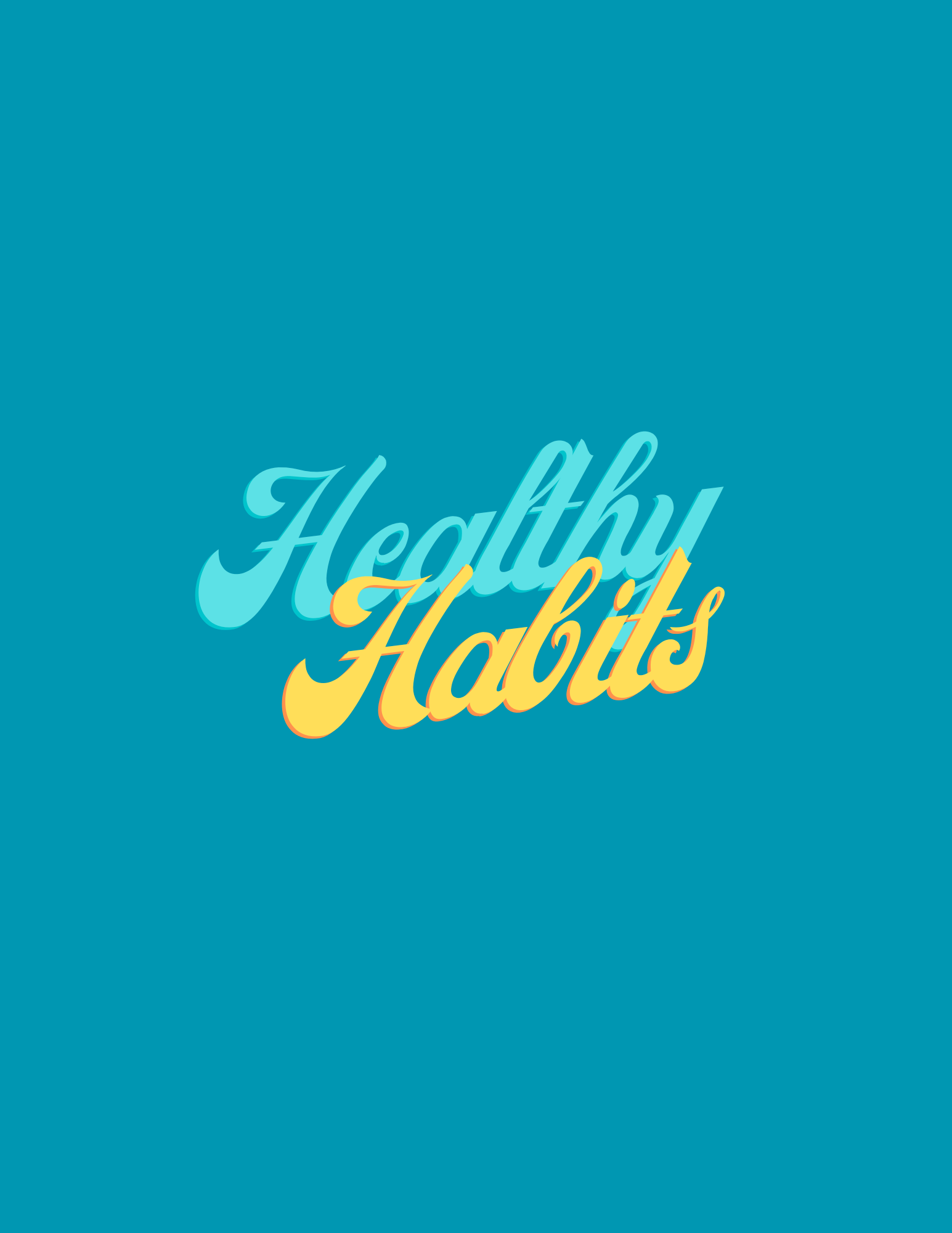 Healthy Habits — 3 Month Habit Tracker | Daily Health Tracking, Weekly Meal Planner, Workout Log & Before & After Measurements | 121 Pages | Printable PDF | Instant Download