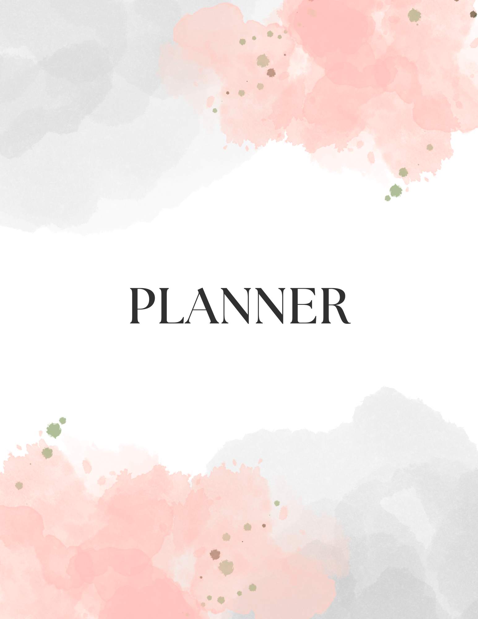 90-Day Undated Day Planner — Printable Weekly & Monthly Planner with Goal Setting & Notes | 117 Pages | Print-Ready PDF | Instant Download