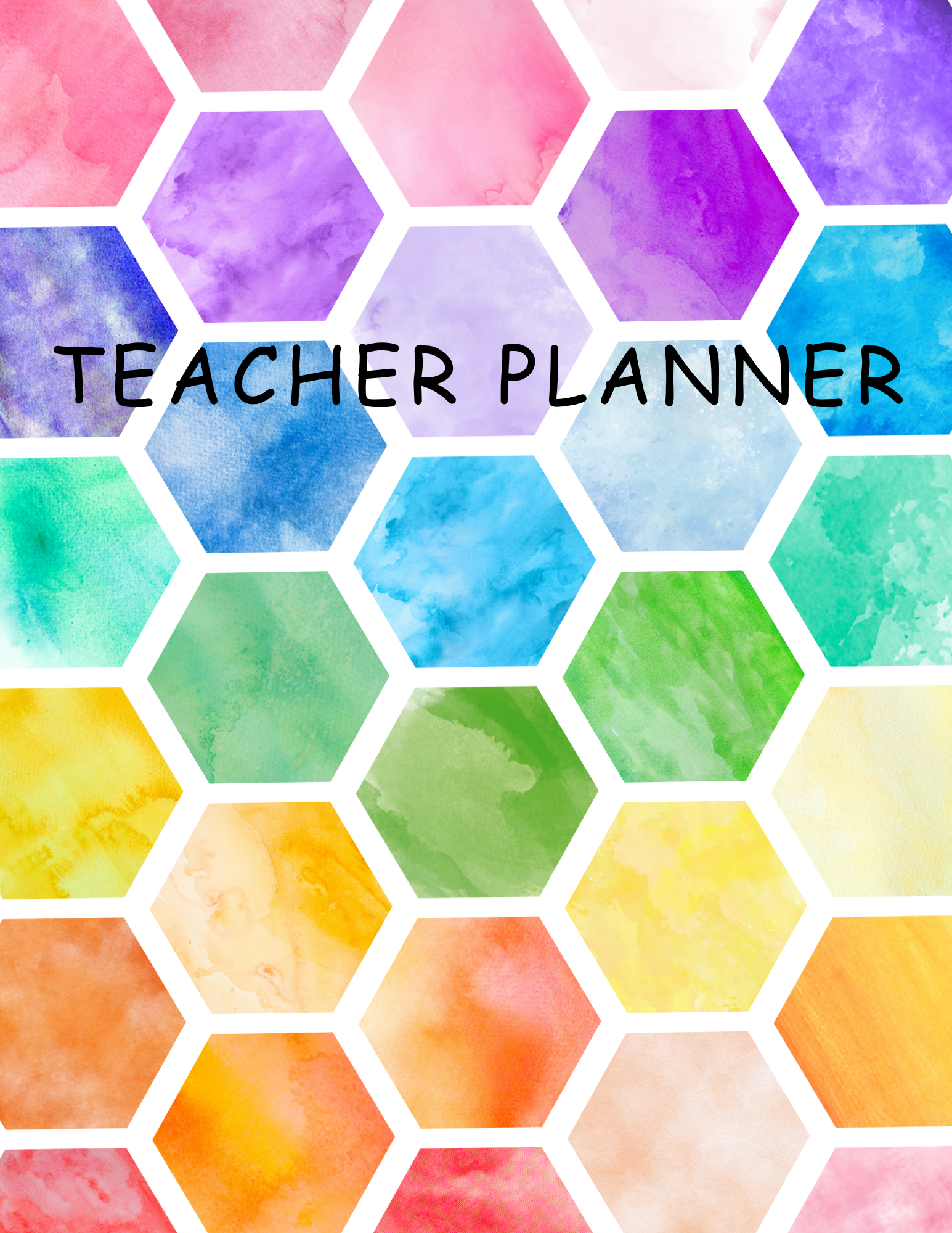 Teacher Planner | Undated August–June Academic Planner | Lesson Plans, Attendance, Goals & Classroom Organization | 119 Pages | Printable PDF | Instant Download